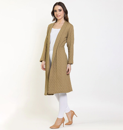 Women Beige Shrug